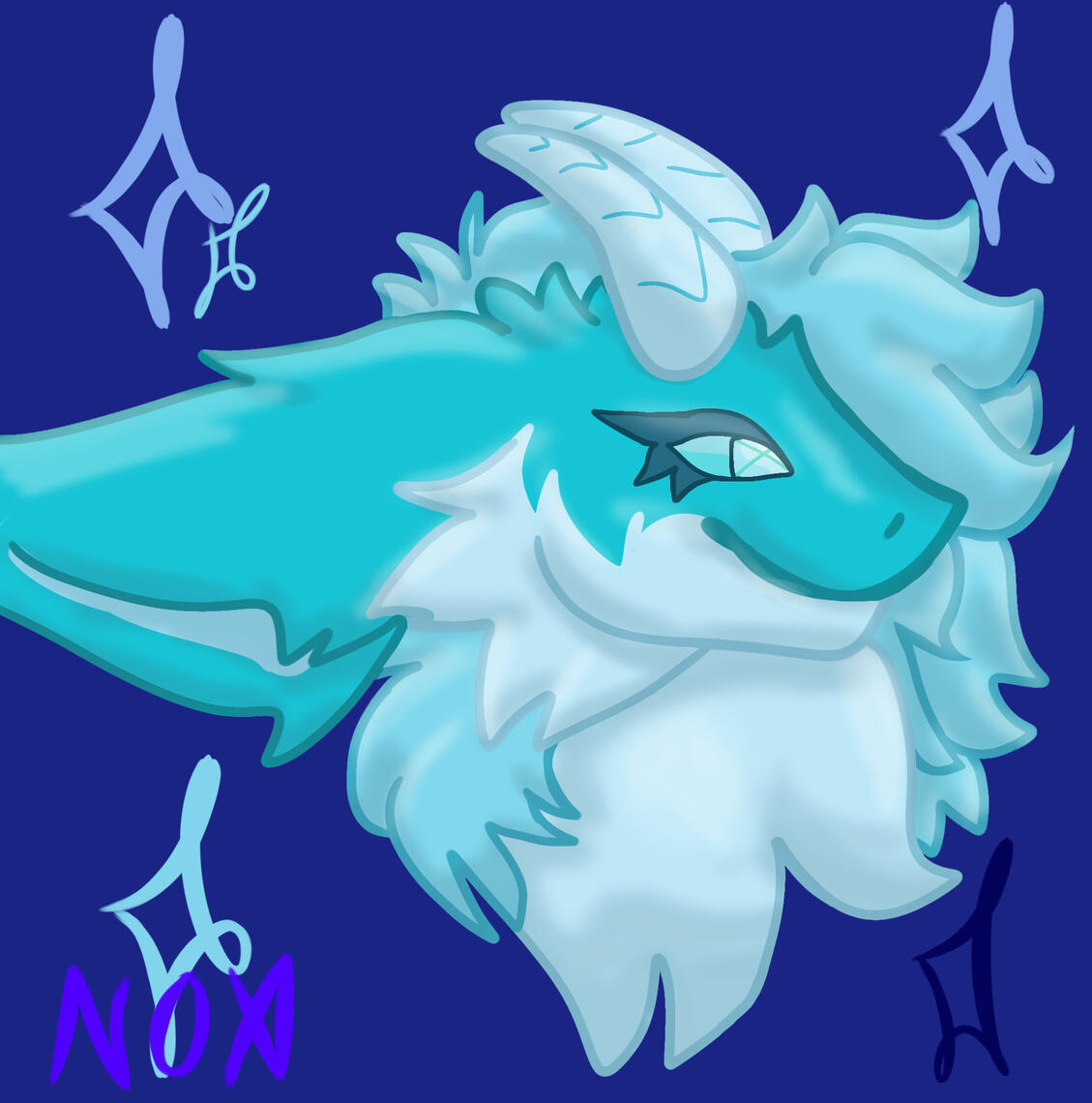 Digital shaded headshot